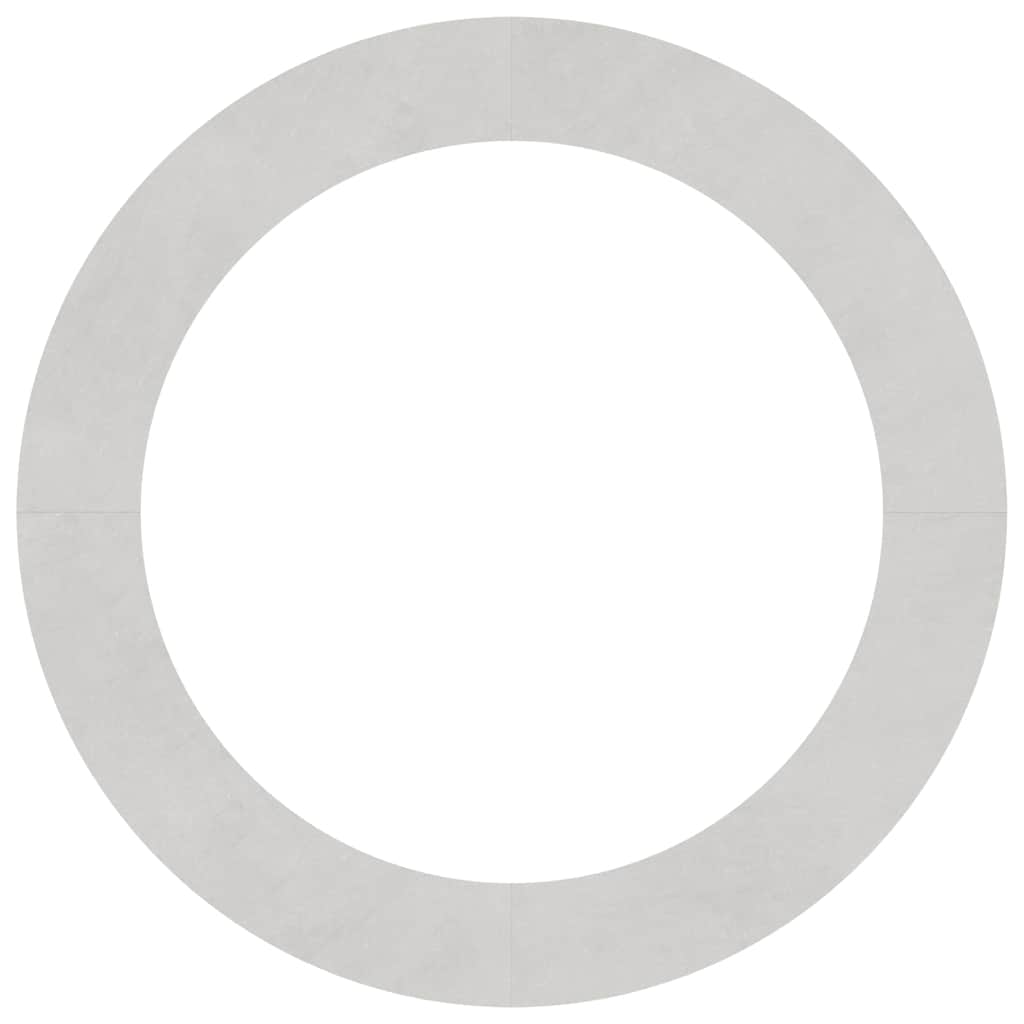Flacher Baumring Silber Ø90 / 120 cm Edelstahl