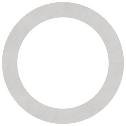 Flacher Baumring Silber Ø90 / 120 cm Edelstahl