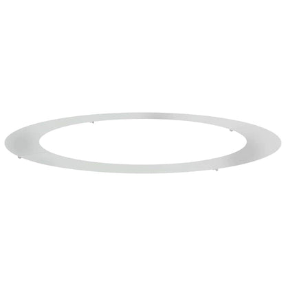 Flacher Baumring Silber Ø90 / 120 cm Verzinkter Stahl