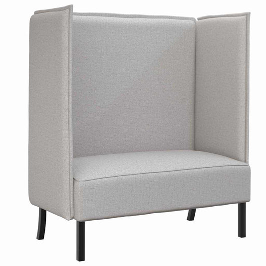 Hoher Rücken Sofa Wolken-Grau 109 x 56 x 121 cm Stoff