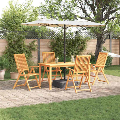Garten Essgruppe 5 pcs Braun Akazie Massivholz