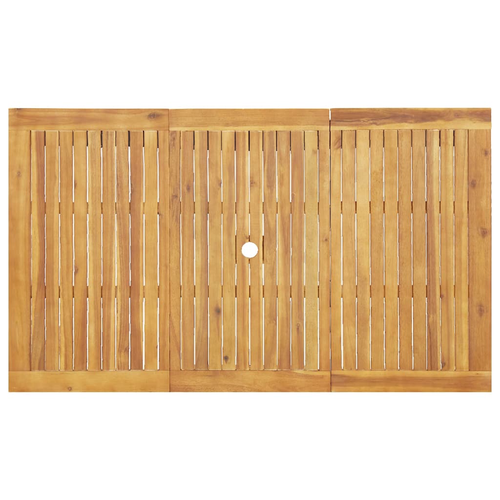 Garten Essgruppe 5 pcs Braun Akazie Massivholz