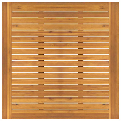 Garten Essgruppe 3 pcs Braun Massivholz Akazie