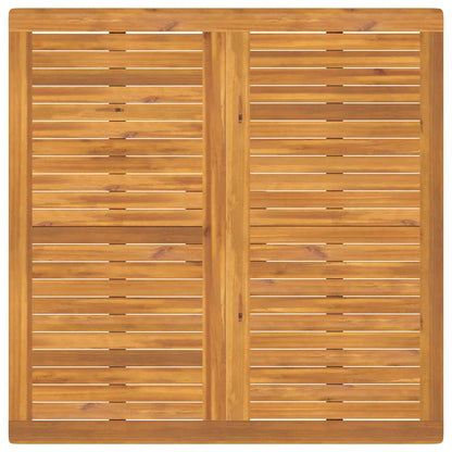 Garten Essgruppe 3 pcs Braun Massivholz Akazie