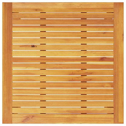 Garten Essgruppe 3 pcs Braun Akazie Massivholz