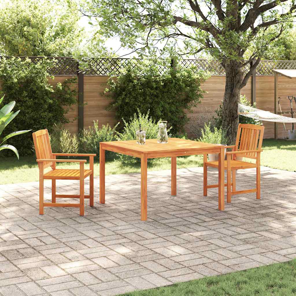 Garten Essgruppe 3 pcs Braun Akazie Massivholz