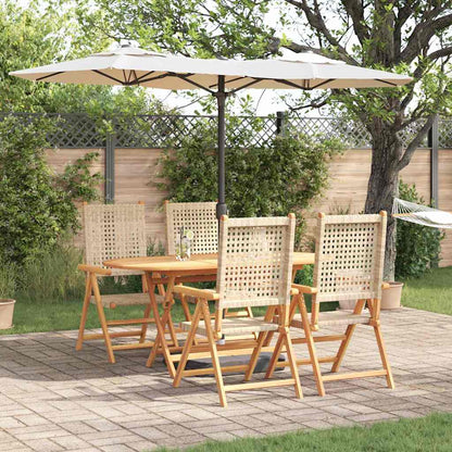 Garten Essgruppe 5 pcs Beige