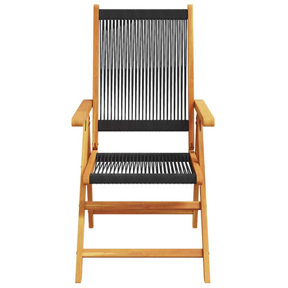 Garten Essgruppe 5 pcs Schwarz