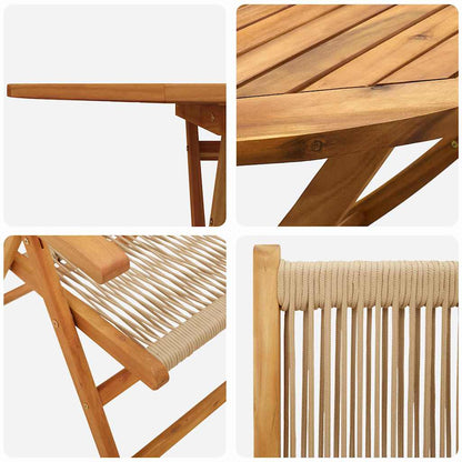 Garten Essgruppe 7 pcs Beige