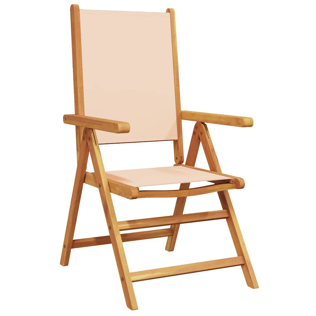 Garten Essgruppe 5 pcs Beige Akazie Massivholz