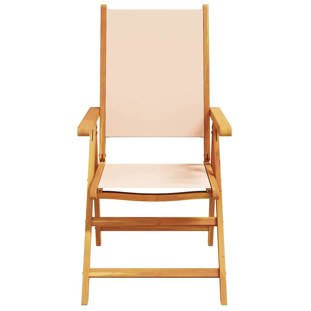 Garten Essgruppe 5 pcs Beige Akazie Massivholz