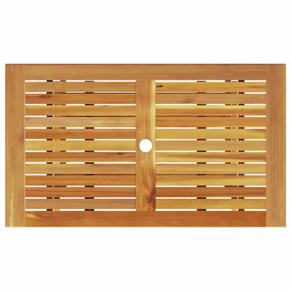 Garten Essgruppe 5 pcs Braun Akazie Massivholz