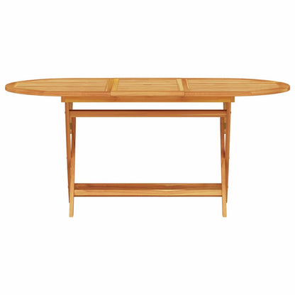 Garten Essgruppe 9 pcs Braun Akazie Massivholz