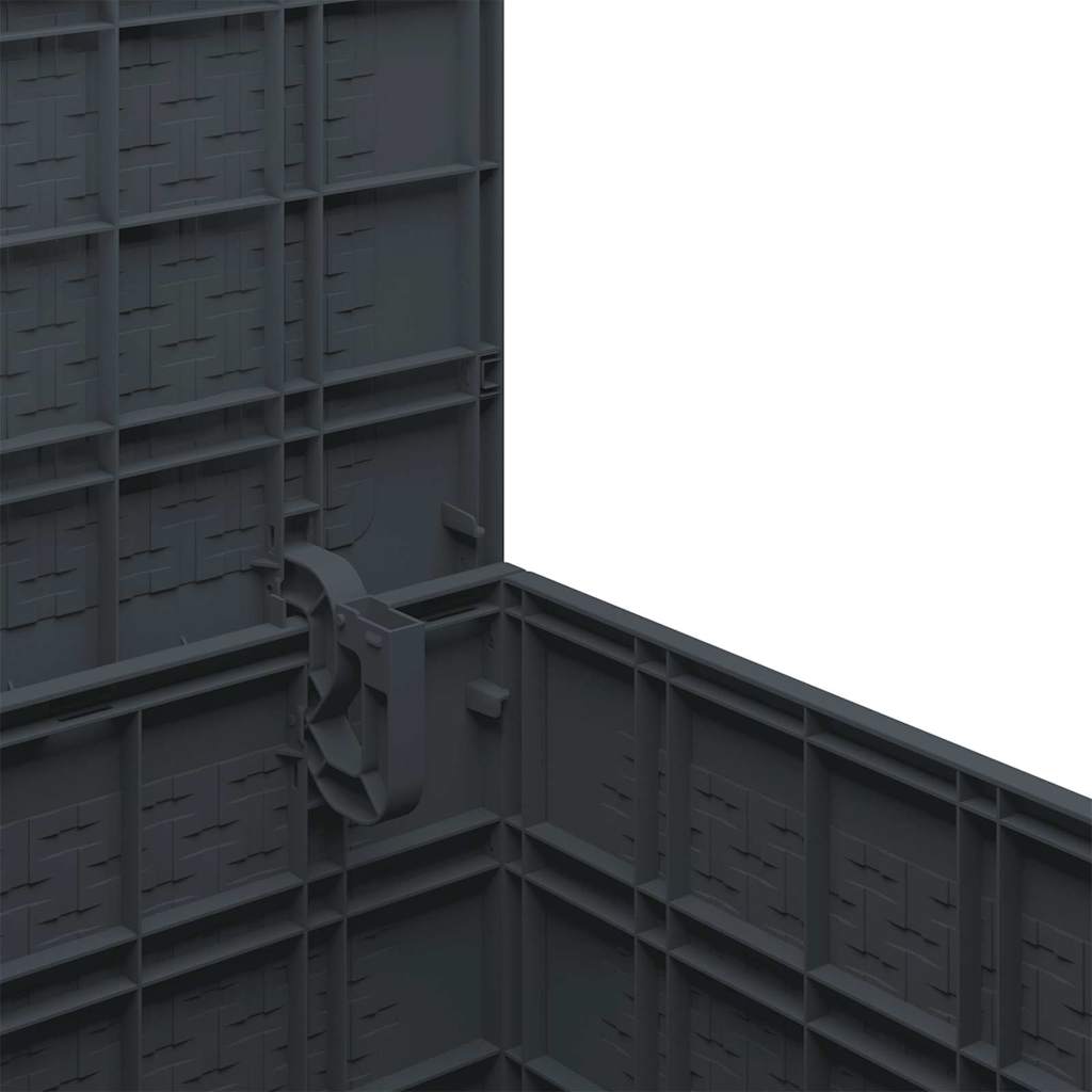 Gartenlagerbox Anthrazit 55 x 53 x 57 cm Polypropylen