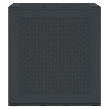 Gartenlagerbox Anthrazit 55 x 53 x 57 cm Polypropylen
