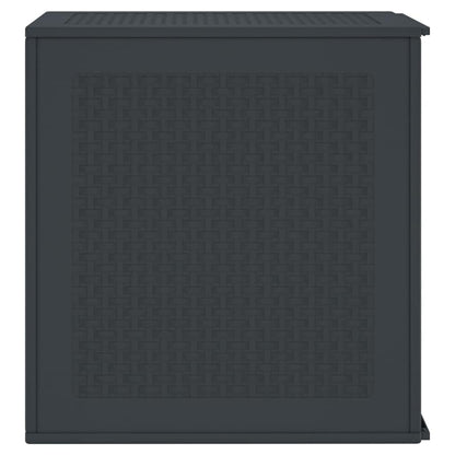 Gartenlagerbox Anthrazit 55 x 53 x 57 cm Polypropylen