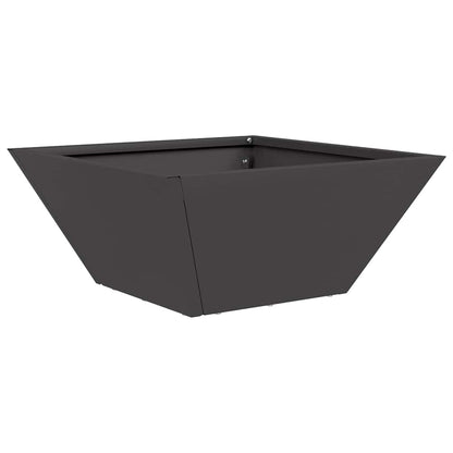 Garten Schüssel Pflanzer 5 pcs Schwarz 35 x 35 x 15 cm Stahl
