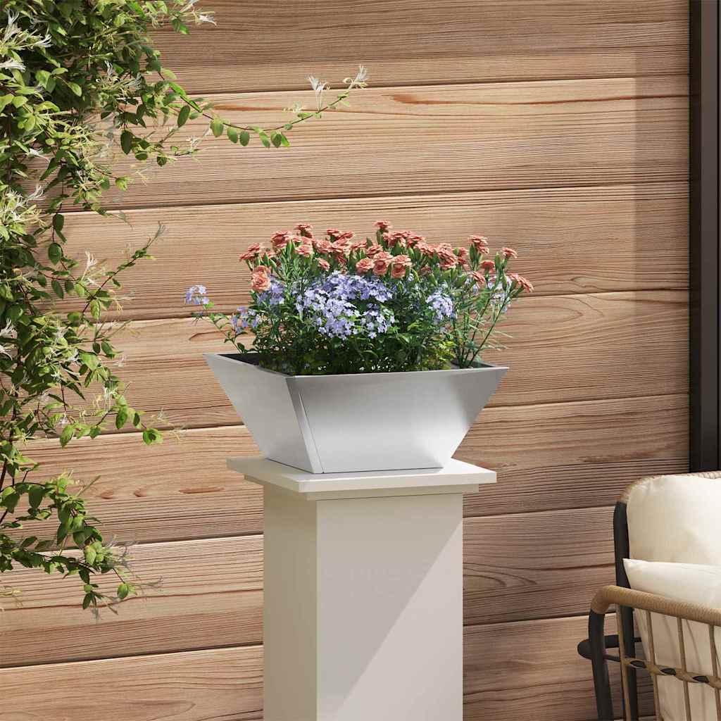 Garten Schüssel Pflanzer 5 pcs Silber 35 x 35 x 15 cm Edelstahl