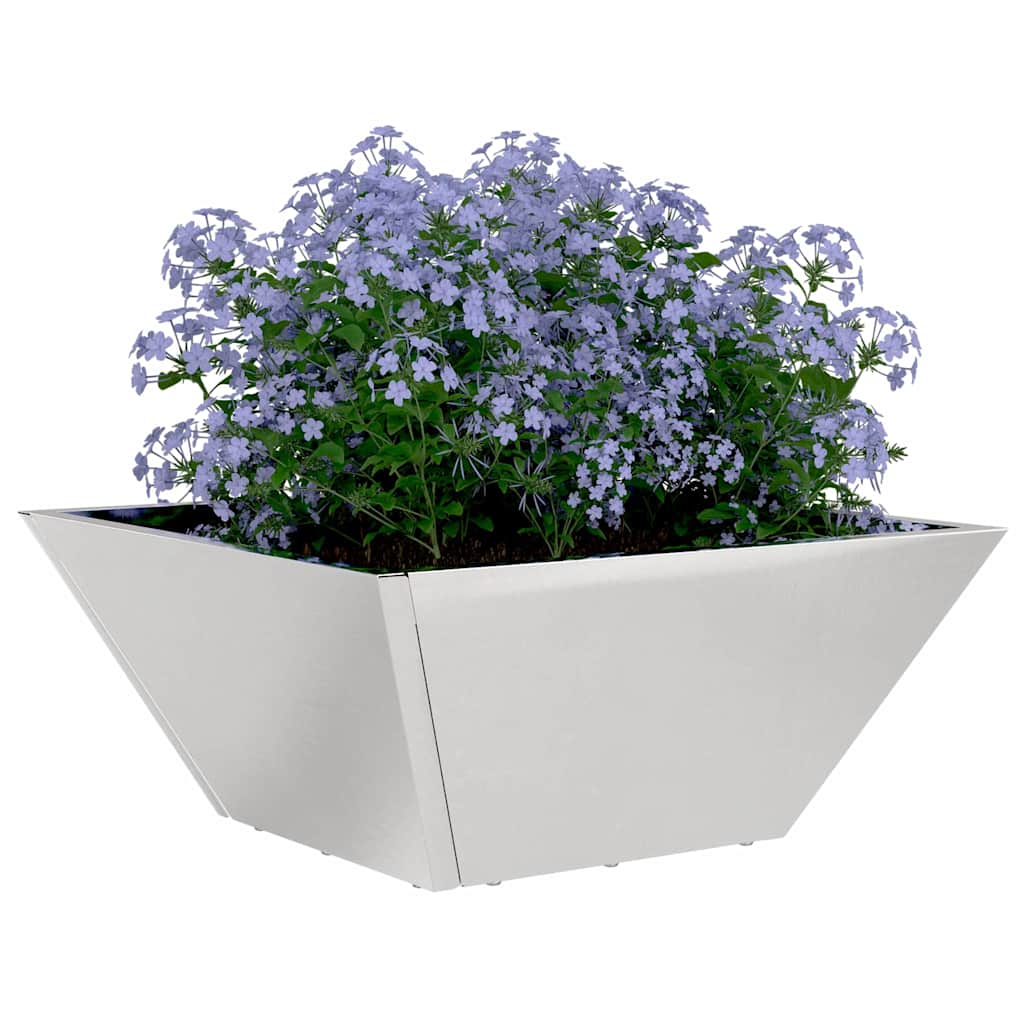 Garten Schüssel Pflanzer 5 pcs Silber 35 x 35 x 15 cm Edelstahl