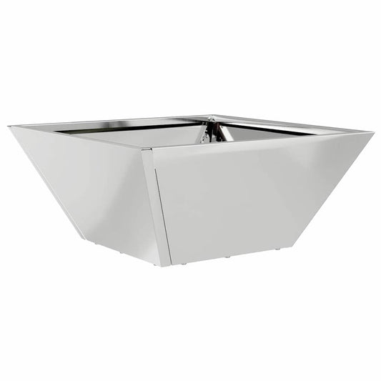 Garten Schüssel Pflanzer Silber 35 x 35 x 15 cm