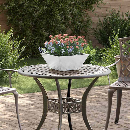Garten Schüssel Pflanzer 5 pcs Silber 35 x 35 x 15 cm