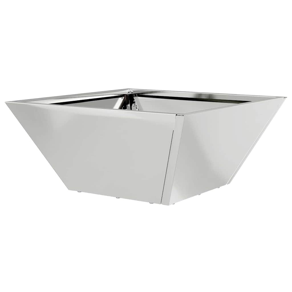 Garten Schüssel Pflanzer 5 pcs Silber 35 x 35 x 15 cm