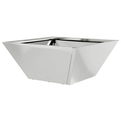 Garten Schüssel Pflanzer 5 pcs Silber 35 x 35 x 15 cm