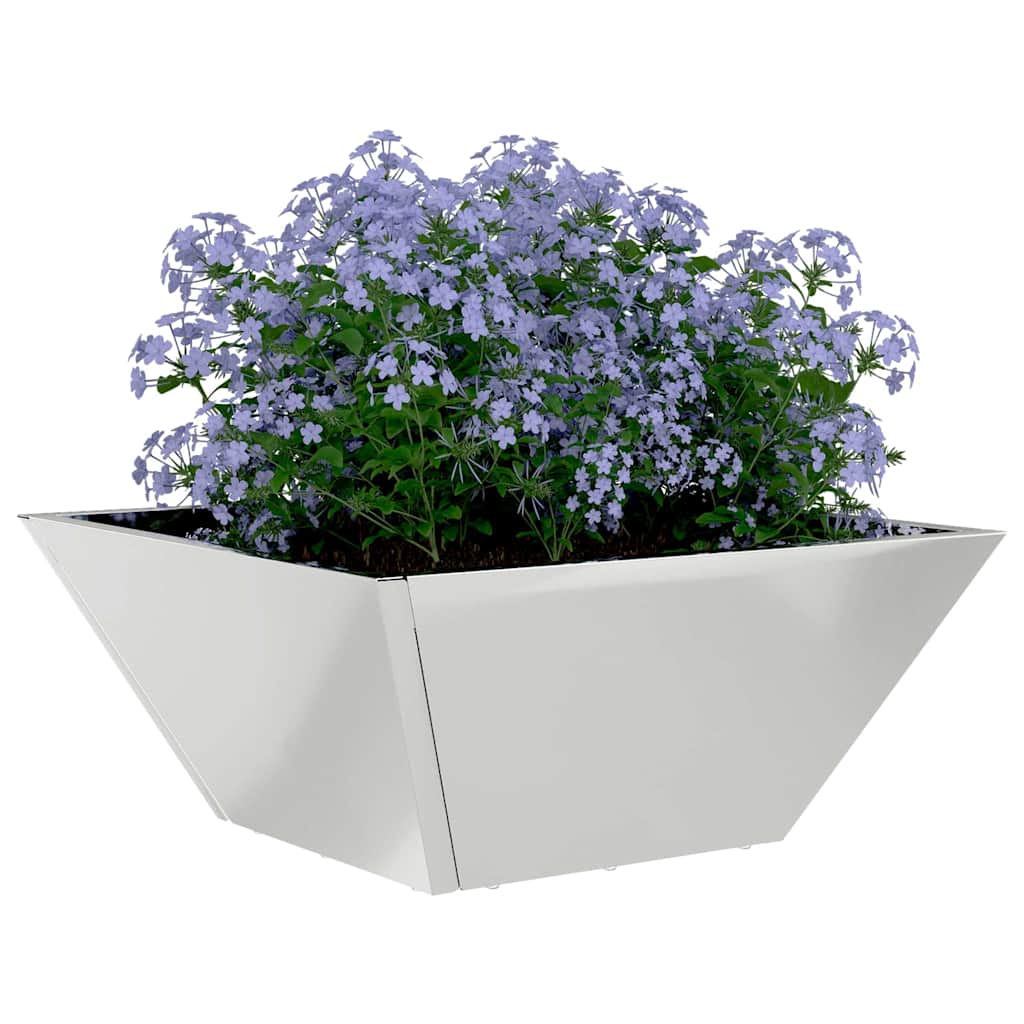 Garten Schüssel Pflanzer 5 pcs Silber 35 x 35 x 15 cm