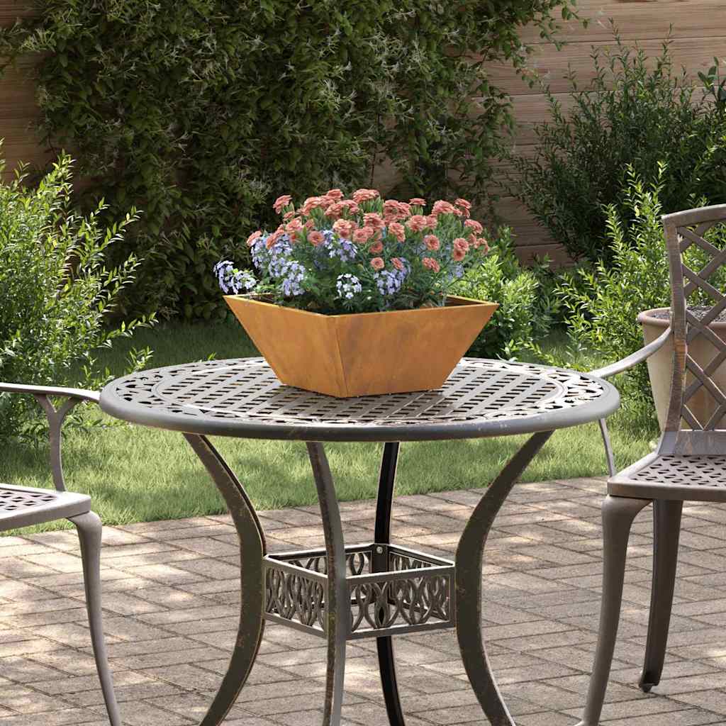 Garten Schüssel Pflanzer 5 pcs Rostig 35 x 35 x 15 cm