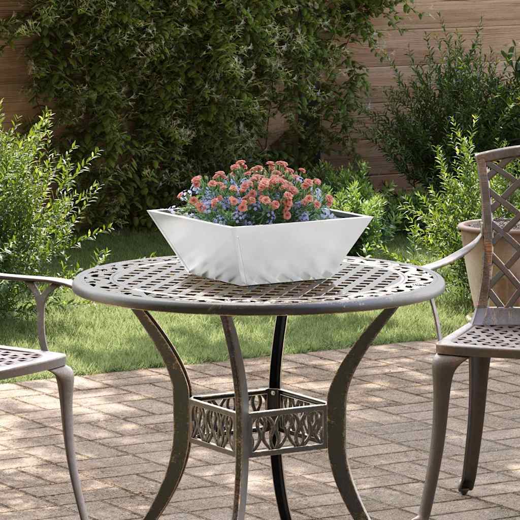 Garten Schüssel Pflanzer 5 pcs Silber 40 x 40 x 15 cm