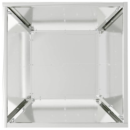 Garten Schüssel Pflanzer 5 pcs Silber 40 x 40 x 15 cm