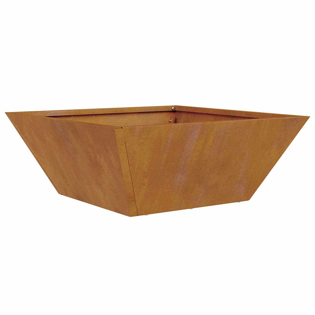 Garten Schüssel Pflanzer Rostig 40 x 40 x 15 cm