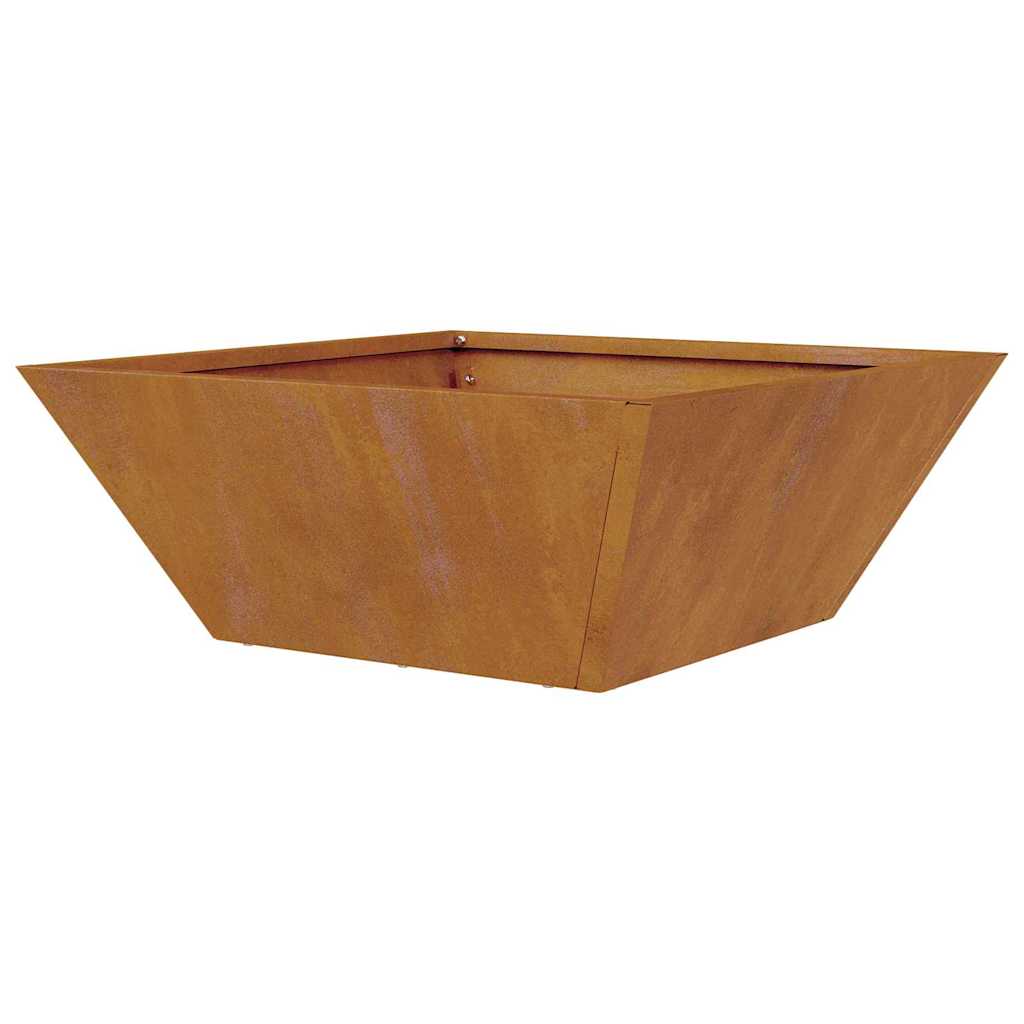Garten Schüssel Pflanzer Rostig 40 x 40 x 15 cm