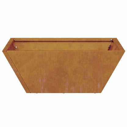 Garten Schüssel Pflanzer Rostig 40 x 40 x 15 cm