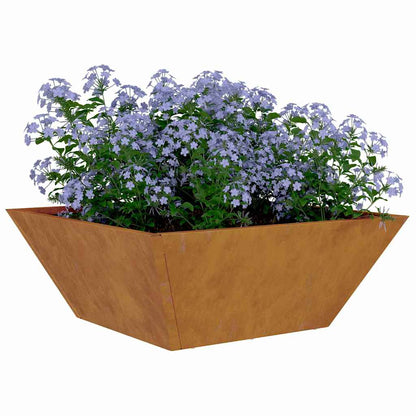 Garten Schüssel Pflanzer Rostig 40 x 40 x 15 cm