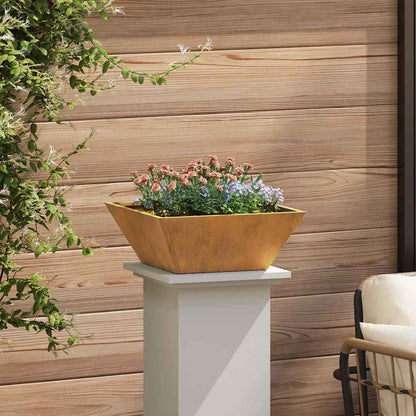 Garten Schüssel Pflanzer 5 pcs Rostig 40 x 40 x 15 cm