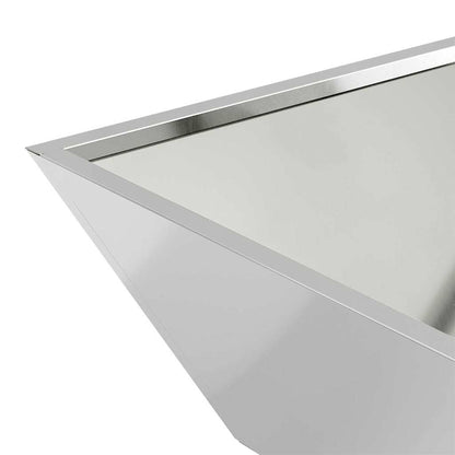 Garten Schüssel Pflanzer 5 pcs Silber 50 x 50 x 15 cm