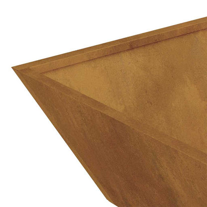 Garten Schüssel Pflanzer 5 pcs Rostig 50 x 50 x 15 cm