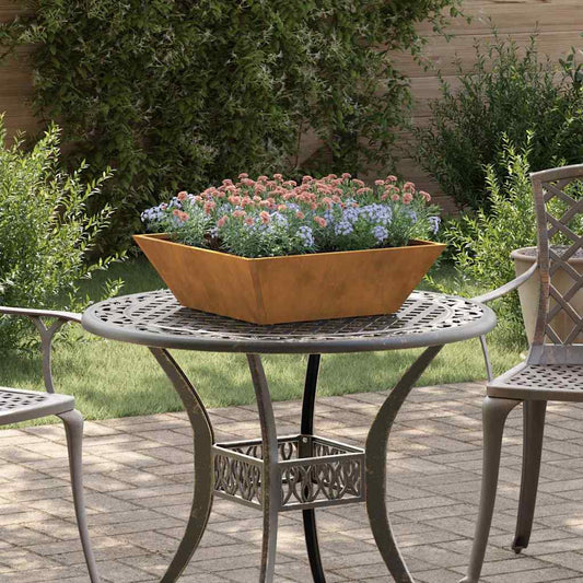 Garten Schüssel Pflanzer 5 pcs Rostig 50 x 50 x 15 cm
