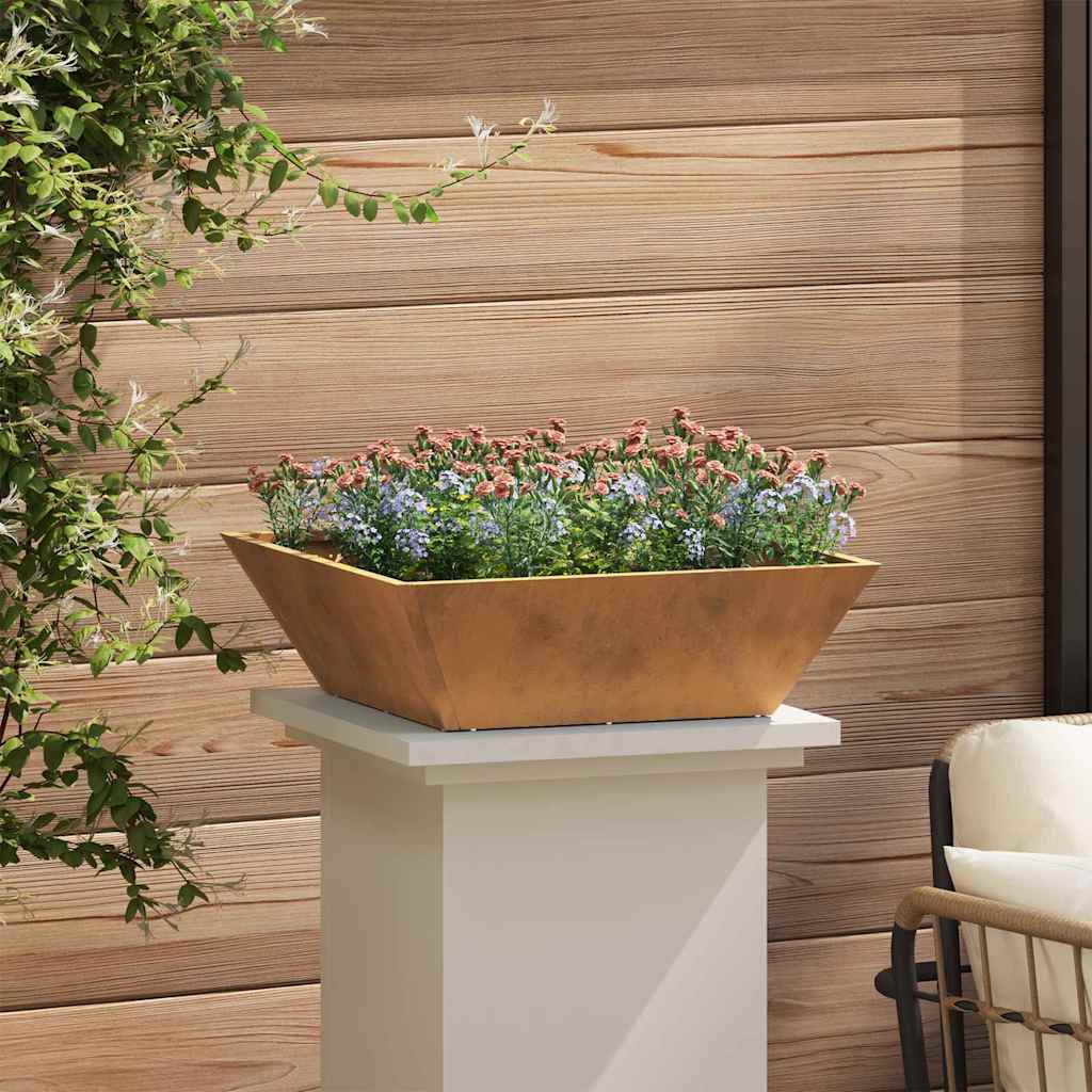 Garten Schüssel Pflanzer 5 pcs Rostig 50 x 50 x 15 cm