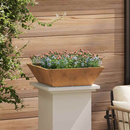 Garten Schüssel Pflanzer 5 pcs Rostig 50 x 50 x 15 cm
