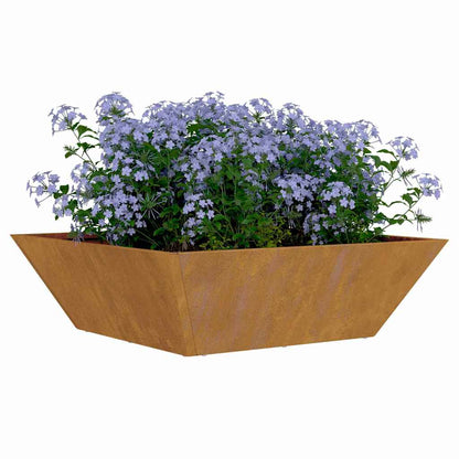 Garten Schüssel Pflanzer 5 pcs Rostig 50 x 50 x 15 cm