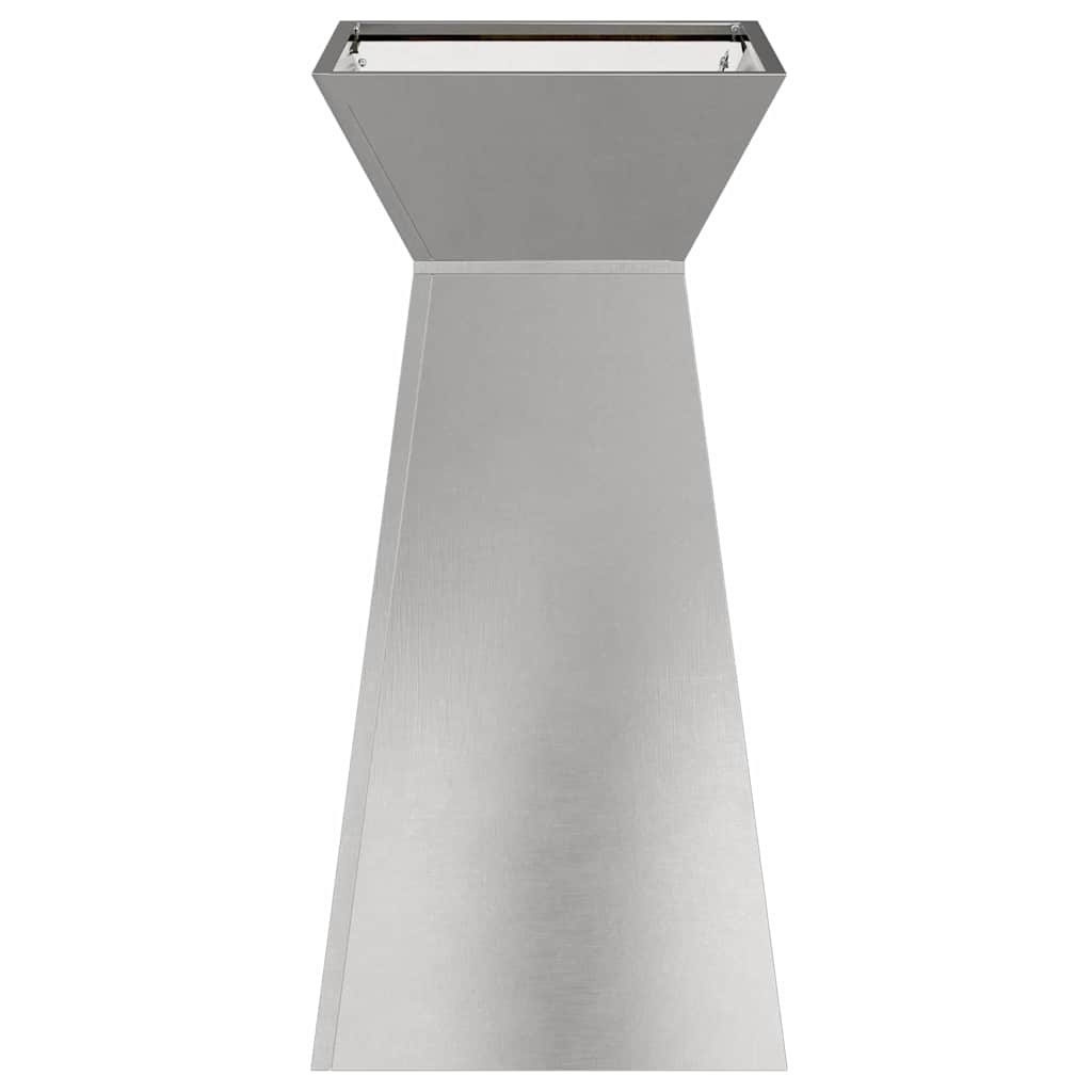 Säulen Pflanzer 2 pcs Silber 35 x 35 x 73 cm Stahl
