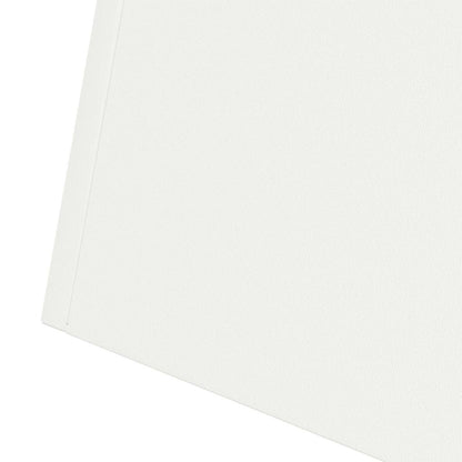 Säulen Pflanzer 2 pcs Weiß 40 x 40 x 100 cm Stahl