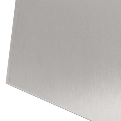 Säulen Pflanzer 2 pcs Silber 40 x 40 x 100 cm Stahl