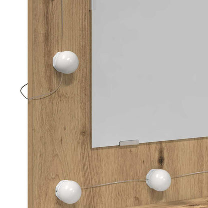 Spiegelschrank Artisan-Eiche 60 x 31,5 x 62 cm Holzwerkstoff