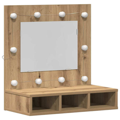 Spiegelschrank Artisan-Eiche 60 x 31,5 x 62 cm Holzwerkstoff