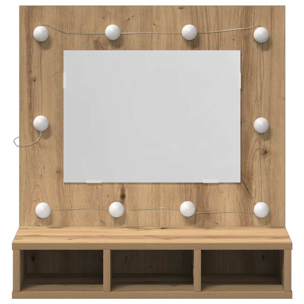 Spiegelschrank Artisan-Eiche 60 x 31,5 x 62 cm Holzwerkstoff