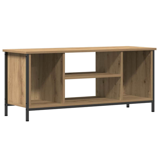 TV-Lowboard Eiche handwerklich 102 x 35 x 45 cm Holzwerkstoff