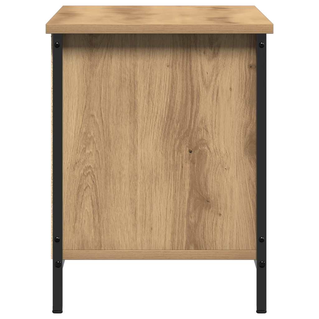TV-Lowboard Eiche handwerklich 102 x 35 x 45 cm Holzwerkstoff
